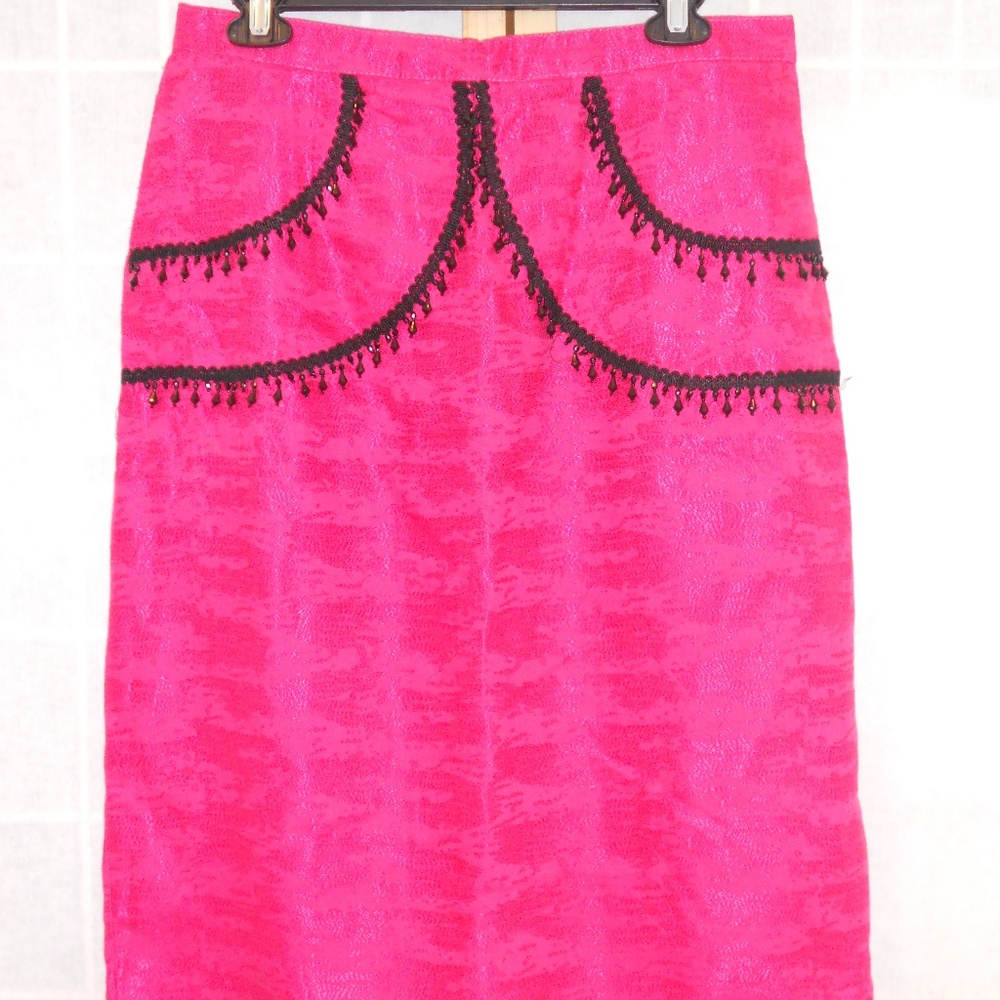 Ragazza of Lagos Pink Skirt Sz L